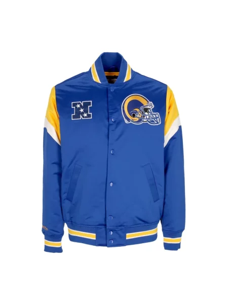 Kurtka Mitchell & Ness niebieska