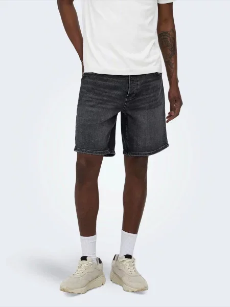 Only & Sons Jeans ONSEdge denim negru