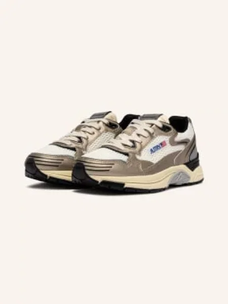 Autry Sneakersy Hyperway Low Wom krémová / zlatá černá