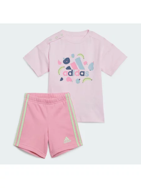 Dětské tričko Adidas růžové