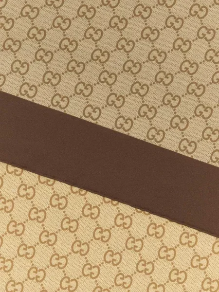 Fular Gucci din țesătură twill