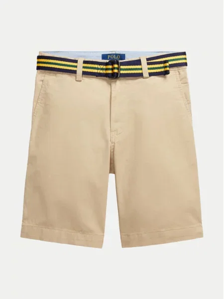 Polo Ralph Lauren Σορτς υφασμάτινο μπεζ