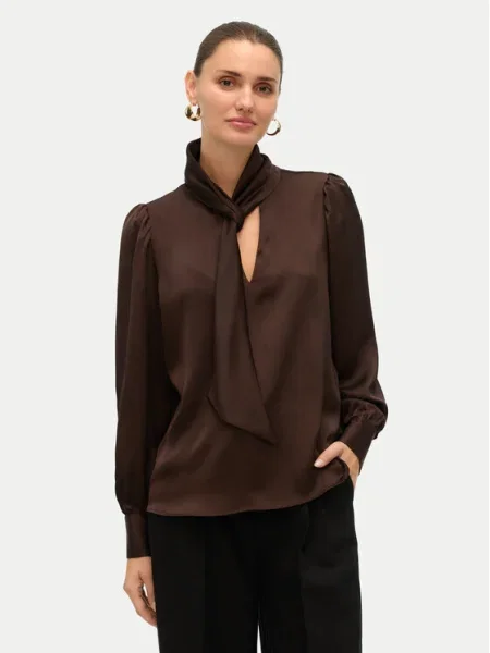 Vero Moda Bluză Nini maro