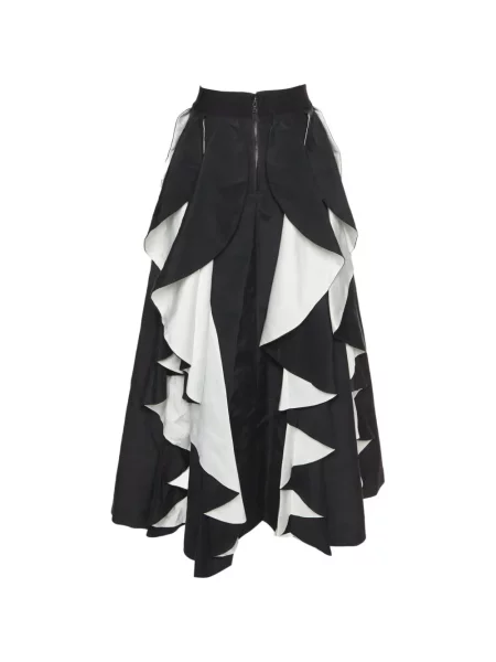 Fustă midi Alice + Olivia negru