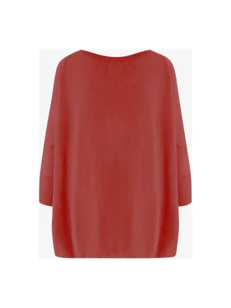 Sweter Allude czerwony