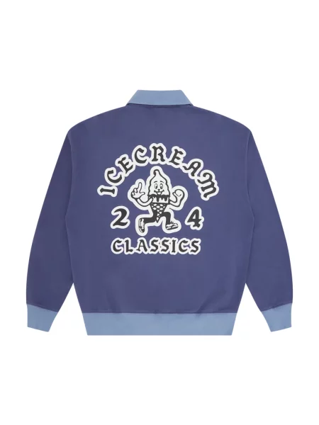 Bluza Icecream z ćwiekami fioletowa
