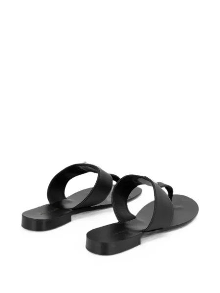 Sandale Philipp Plein din piele fără toc negru