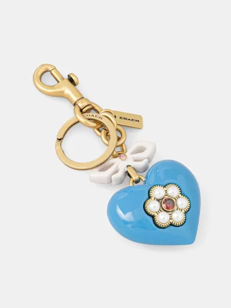 Obesek za ključe Coach modra