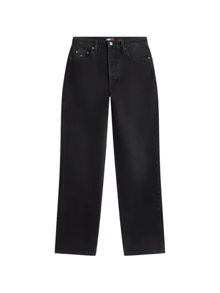 Blugi Tommy Hilfiger cu autograf negru