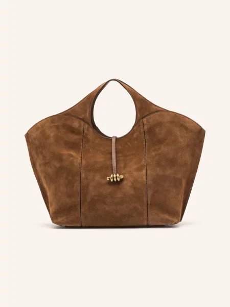 Shopper kabelka Gianni Chiarini hnědá