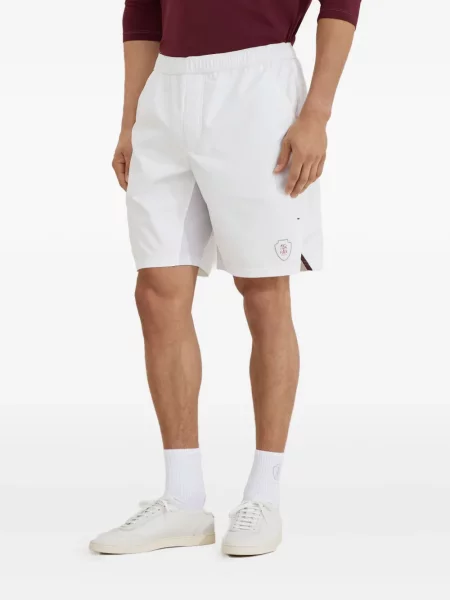 Pantaloni scurți Brunello Cucinelli alb