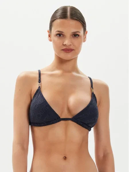 MICHAEL Michael Kors Góra od bikini granatowy