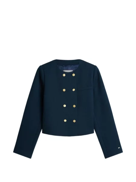 Geacă Tommy Hilfiger albastru