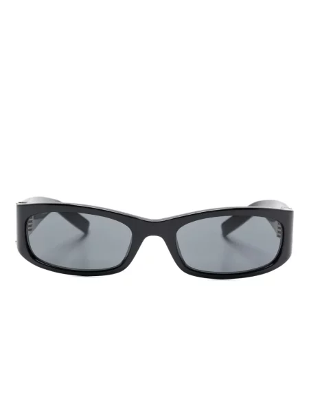 Ochelari de soare dreptunghiulari Saint Laurent cu autograf negru