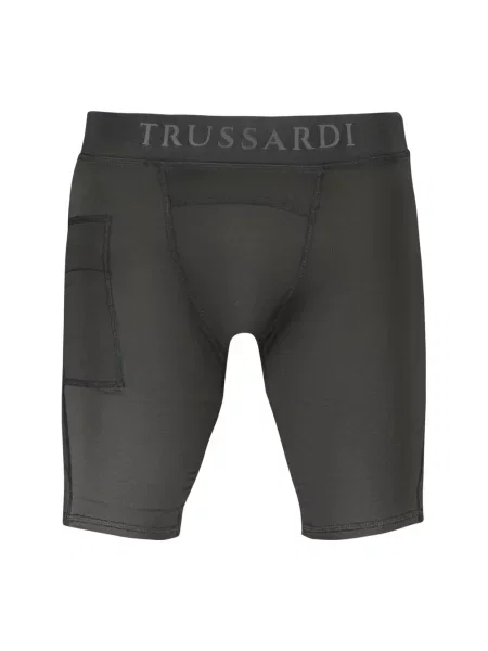 Krótkie legginsy Trussardi czarne