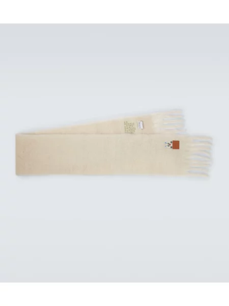 Volneni šal Loewe bela