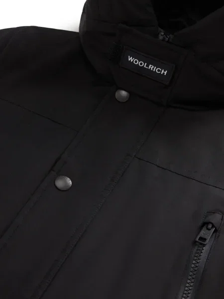 Parka dziecięca Woolrich czarna