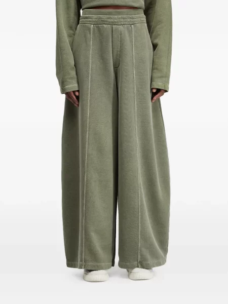 Pantaloni palazzo Osklen cu picior lat verde