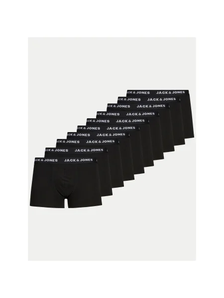 Jack&Jones 10 db-os boxeralsó szett Solid fekete