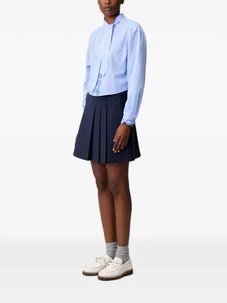 Fusta mini Claudie Pierlot albastru