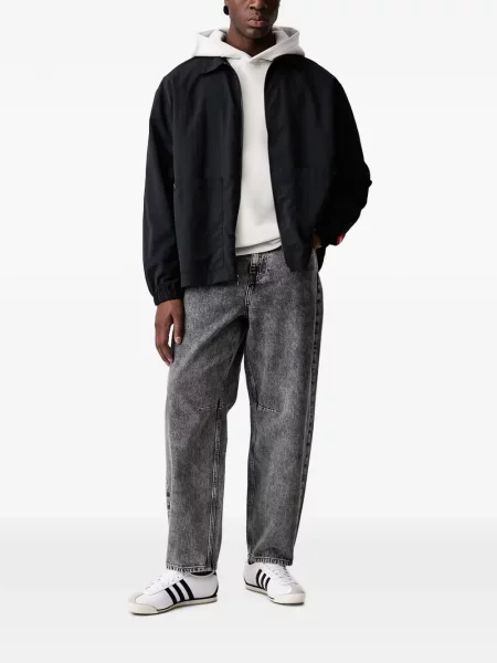 Hanorac cu glugă Karl Lagerfeld Jeans cu imagine alb