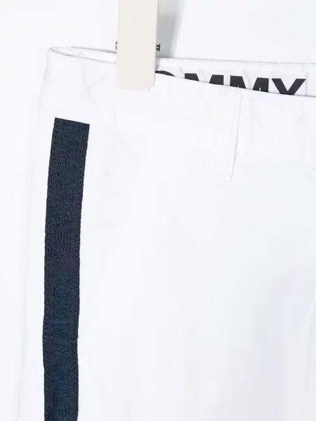 Сhinosy dziecięce Tommy Hilfiger białe