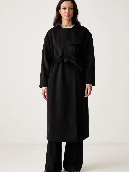 Armani Exchange palton pentru femei negru