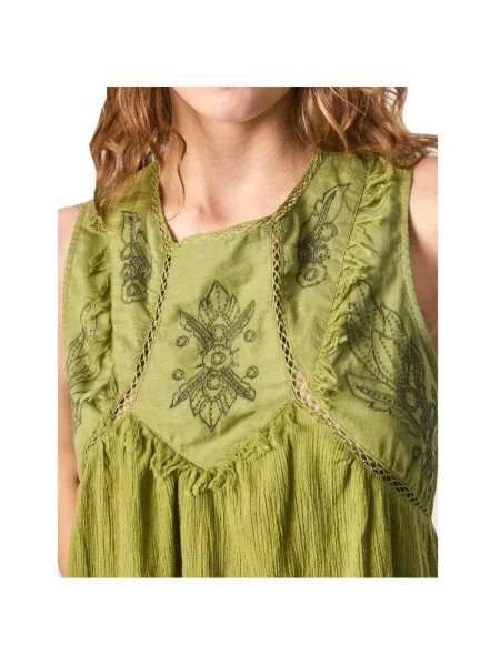 Top Pepe Jeans verde