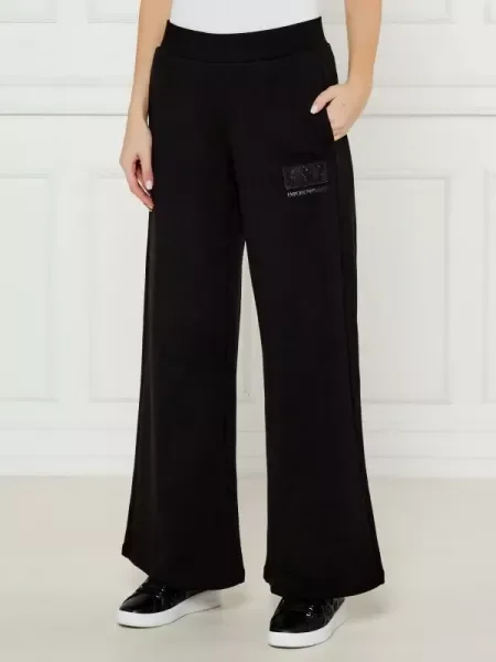 Jogger nadrág | flare fit fekete