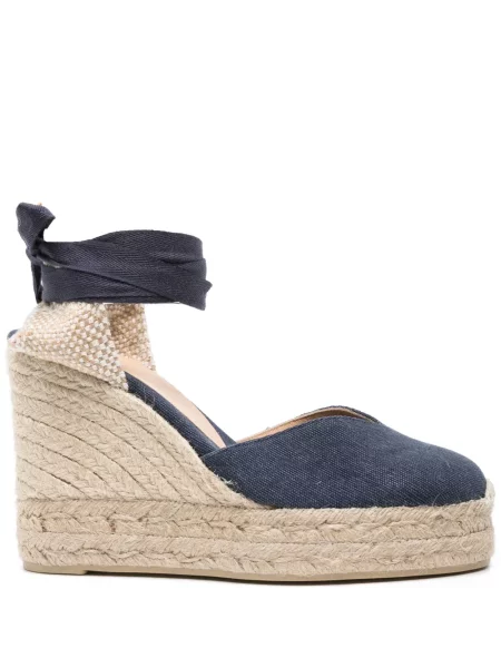 Espadrile Castaner cu pană