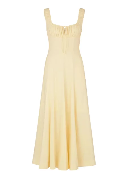 Rochie midi Nicholas galben