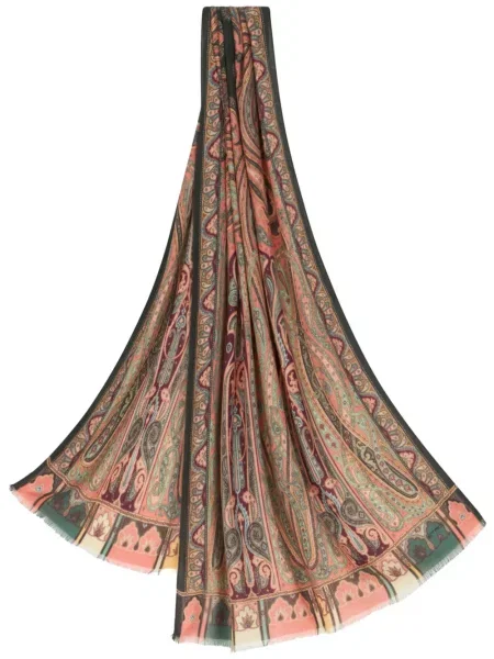 Fular Etro cu imagine cu model paisley