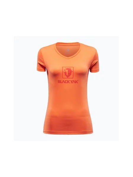 Футболка трекінгова BLACKYAK Senepol Classic Logo nasturtium