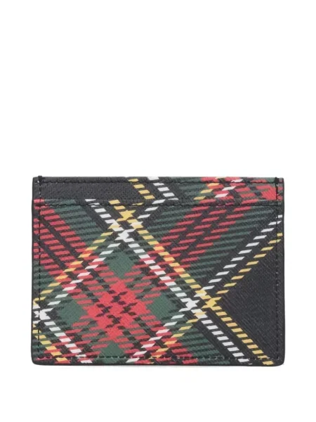 Portofel Vivienne Westwood în carouri negru
