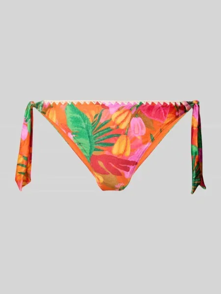 Figi bikini z bocznym wiązaniem model DIMKA ALAMEA' Banana Moon pomarańczowe