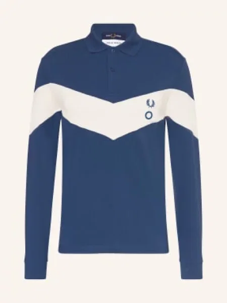 Fred Perry Piqué Polokošile tmavě / režná modrá