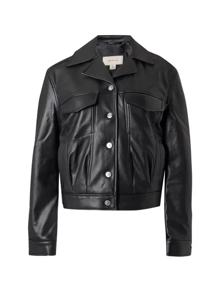 Calvin Klein Jeans Geacă de primăvară-toamnă negru