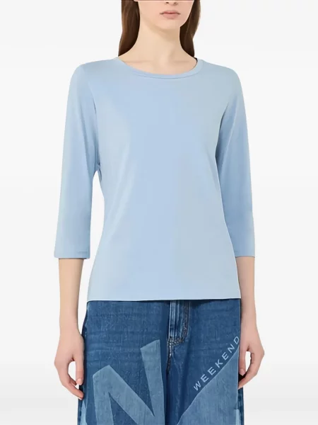 Тениска Weekend Max Mara синьо