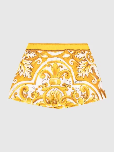 Детские шорты Dolce&gabbana желтые