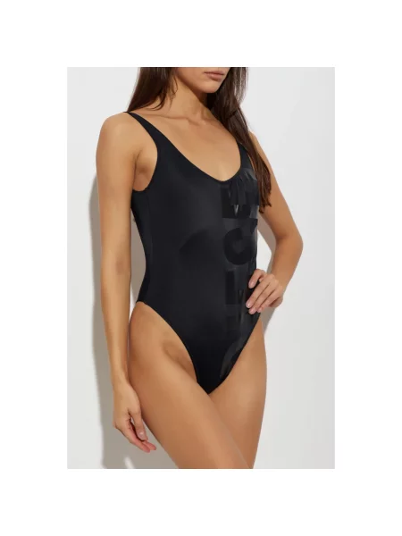 Diesel jednoczęściowy strój kąpielowy BFSW-KYLIA SWIMSUIT miękka miseczka czarny
