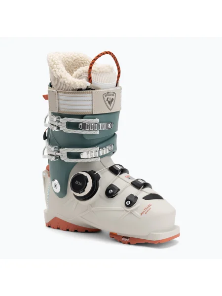 Încălțăminte de schi pentru femei Rossignol Alltrack 80 BOA GW W beige/teal bej