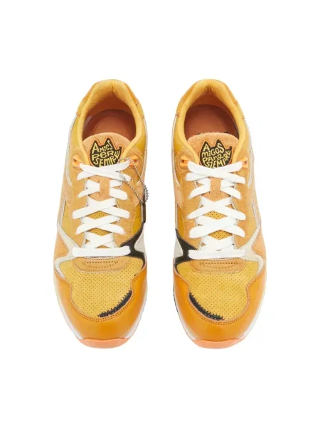 Sneakersy Diadora zamszowe żółte