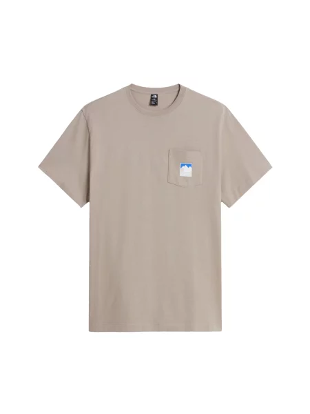 THE NORTH FACE Tricou MOUNTAIN piatră gri