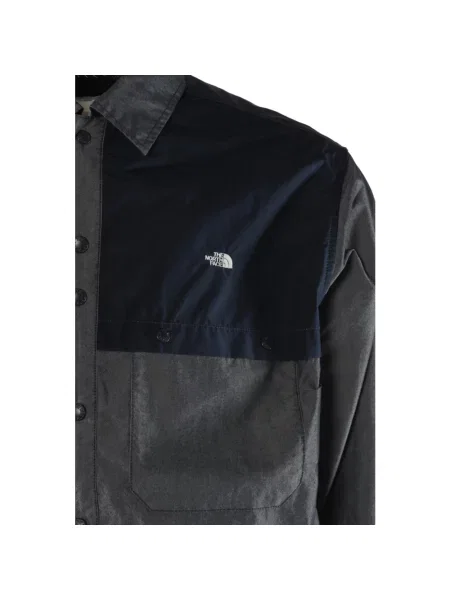 Kurtka jeansowa The North Face szara