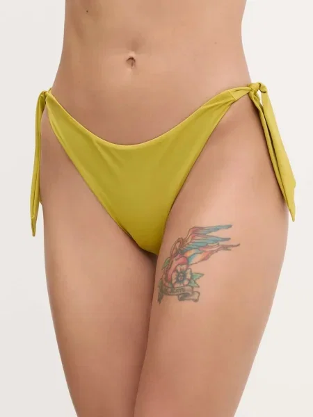 Max Mara Beachwear figi kąpielowe zielony
