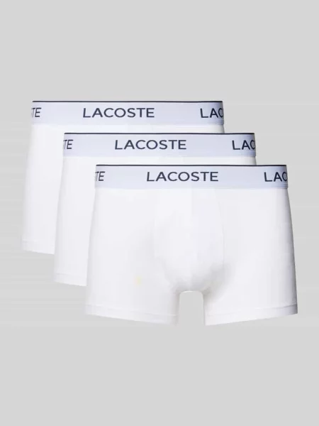 Bokserki Lacoste białe
