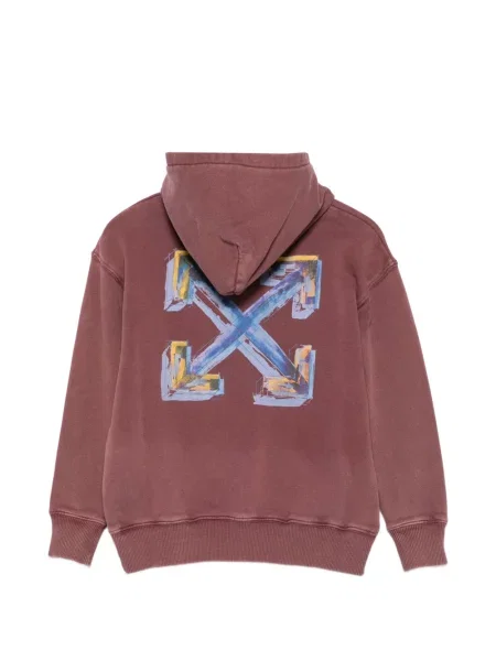 Bluza z kapturem dziecięca Off-white biała