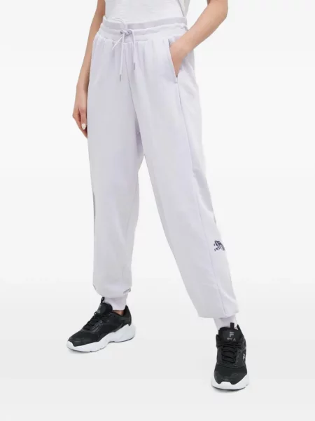 Pantaloni Puma cu imagine alergare cu cordon violet