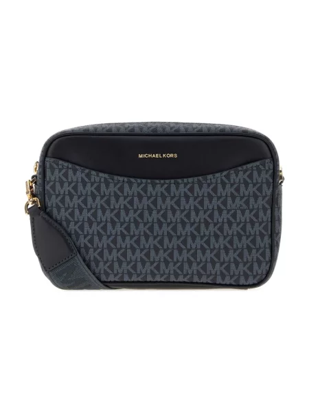 Torebka crossbody Michael Kors skórzana niebieska