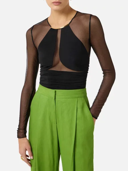Боді Elisabetta Franchi чорне